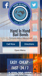Mobile Screenshot of handinhandbailbonds.com